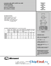 Datasheet 1N4460US manufacturer Microsemi
